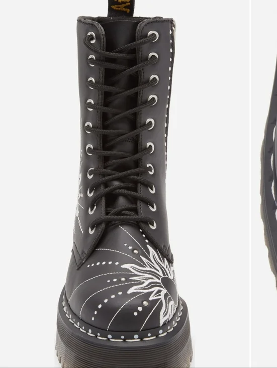 NEW! Dr. Martens Jadon Hi Solar Flare Platform Boots. Size 8 - Picture 7 of 9